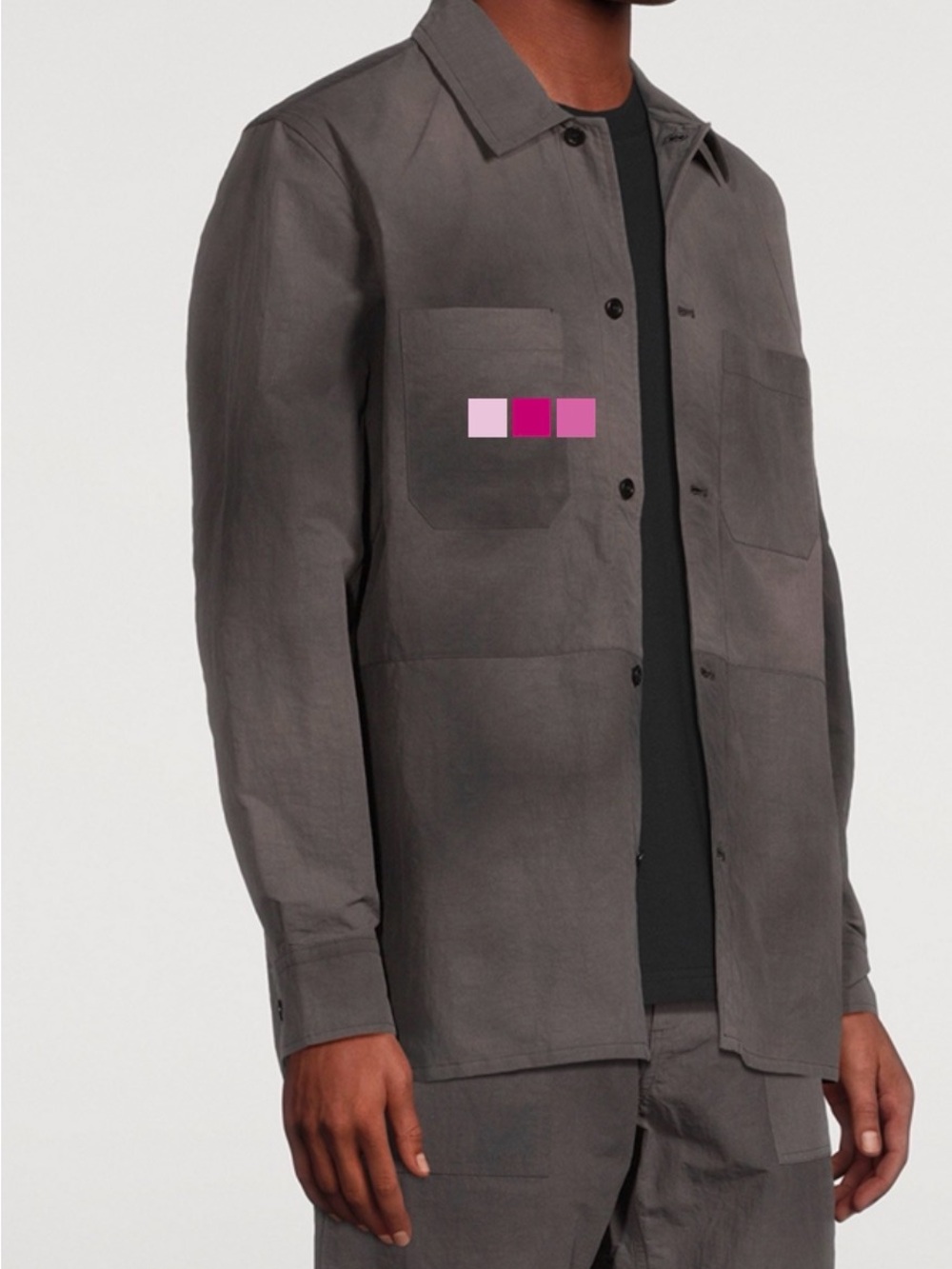 Norse Projects Men's Dark Brown Lightweight Shirt Jacket - Picture 8 of 8